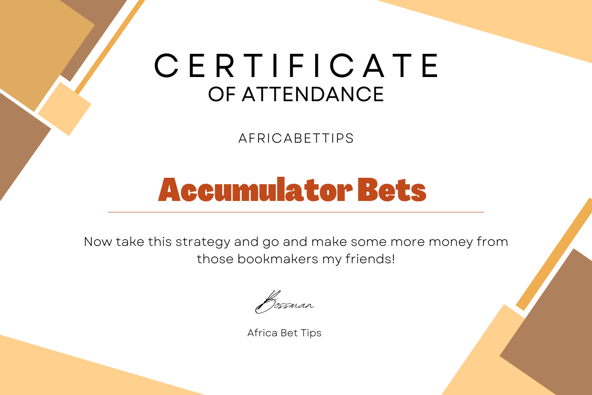 Win accumulator bets with africabet tips